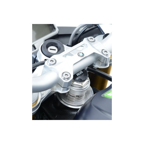 R&G Top Yoke Cap for BMW S1000R '14-'20, BMW S1000RR '15-18, R Nine T, Triumph Daytona 675 '13-  and Kawasaki ZX10R '16- models